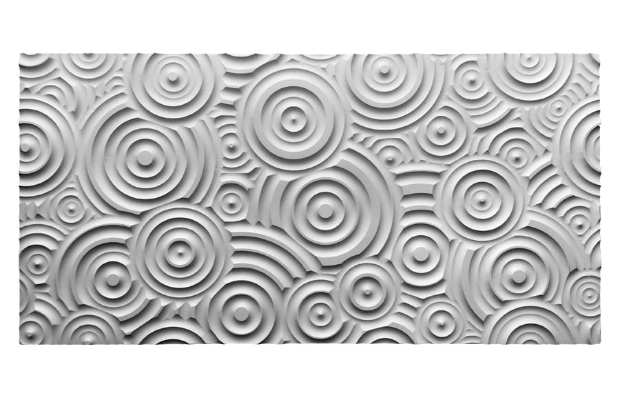 Decorative panel 3D MDF 4